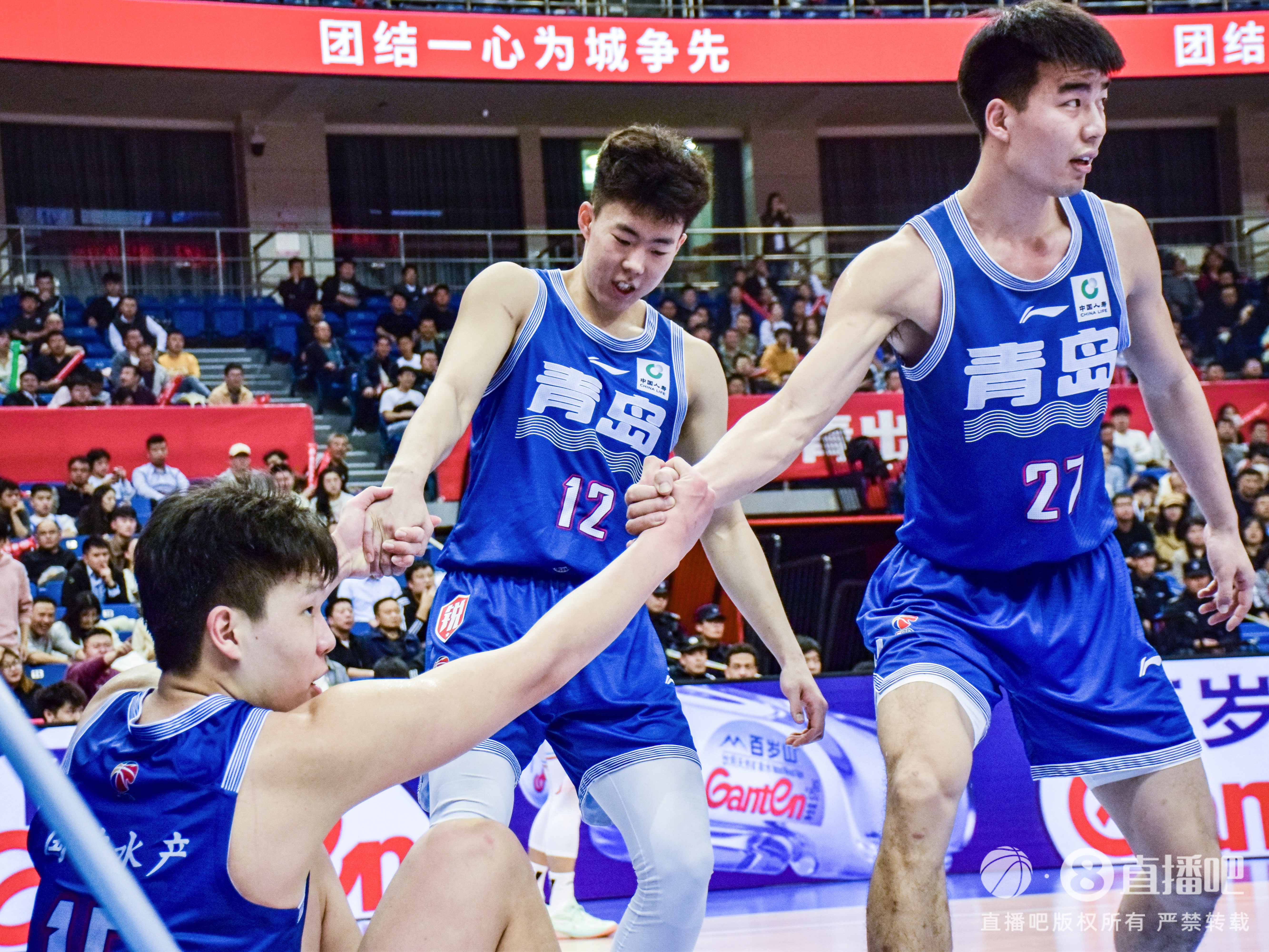 青三瘋！青島第三節(jié)41-15凈勝廣州26分&領先到30分